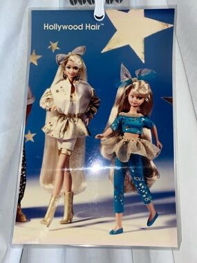 Vintage Hollywood Hair Barbie poster